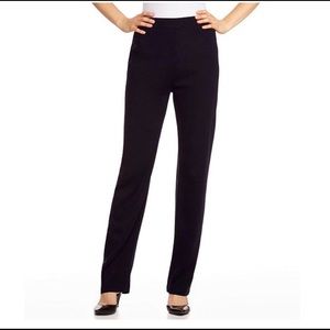 Exclusively Misook Black Knit Pull On Pants XS